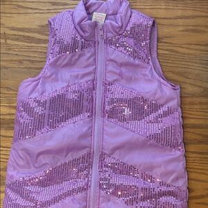 Faded Glory Lavender Puffer Vest